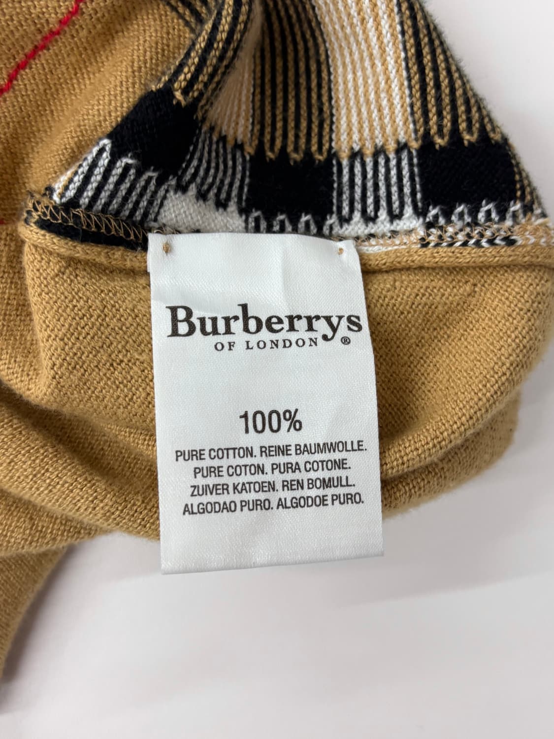 Burberry 버버리 노바체크 브이넥 슬리브리스 니트 상품이미지6