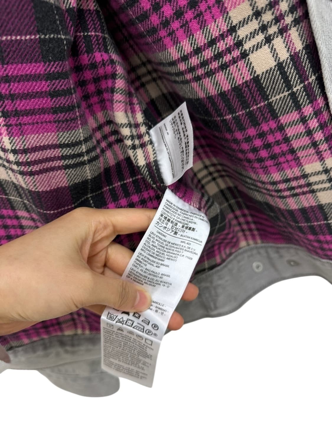 리바이스 쉐르파 그레이 (L~XL) 상품이미지9