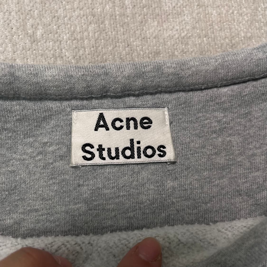 100 아크네스튜디오 페이스로고 맨투맨 상품이미지3