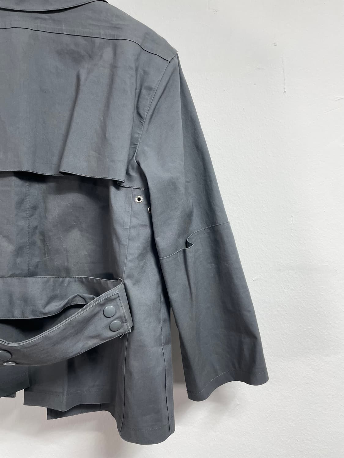 발렌시아가 언발란스 고어텍스 벨티드 자켓 (on.183)   상품이미지7