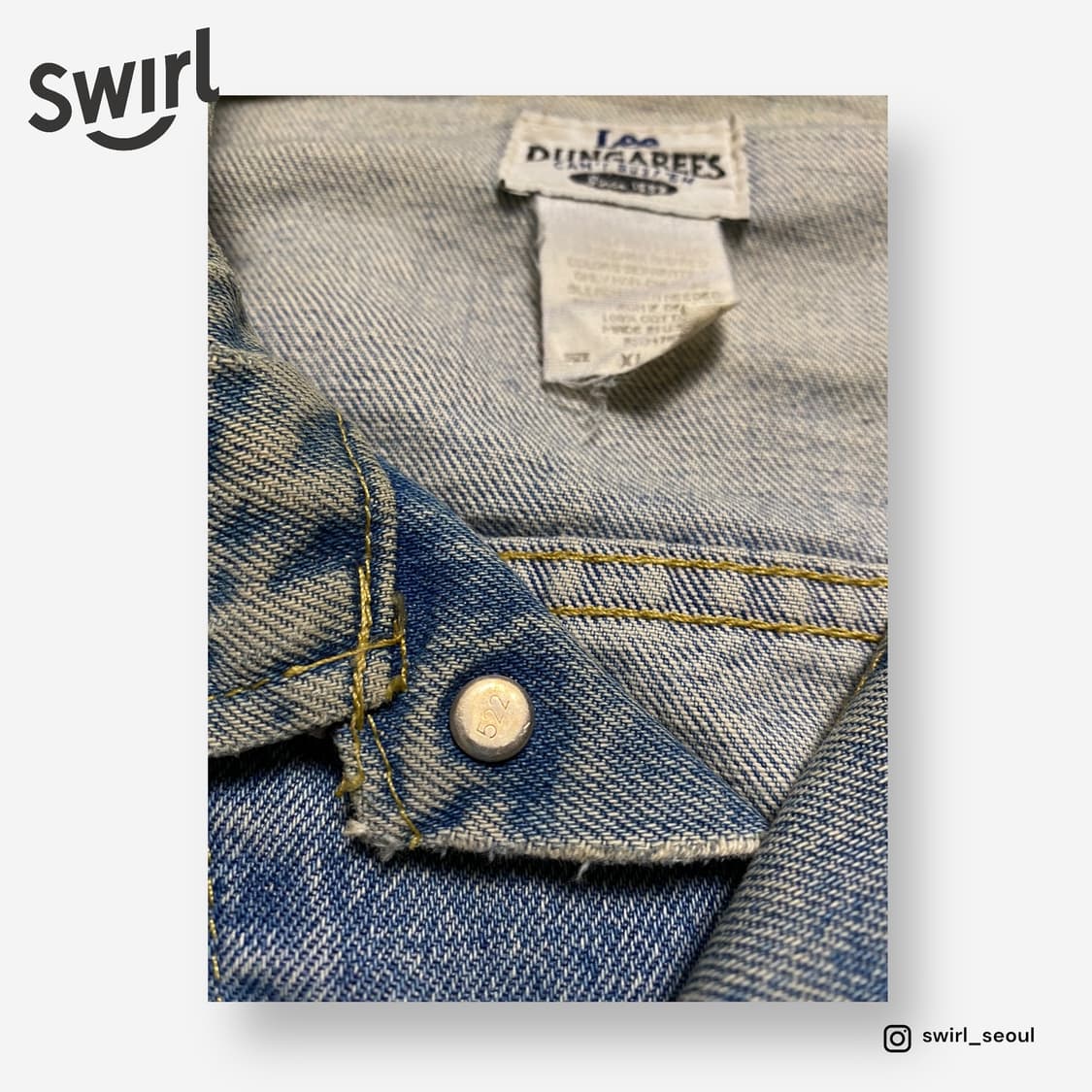 🌊Lee dungarees Denim jackets 상품이미지9
