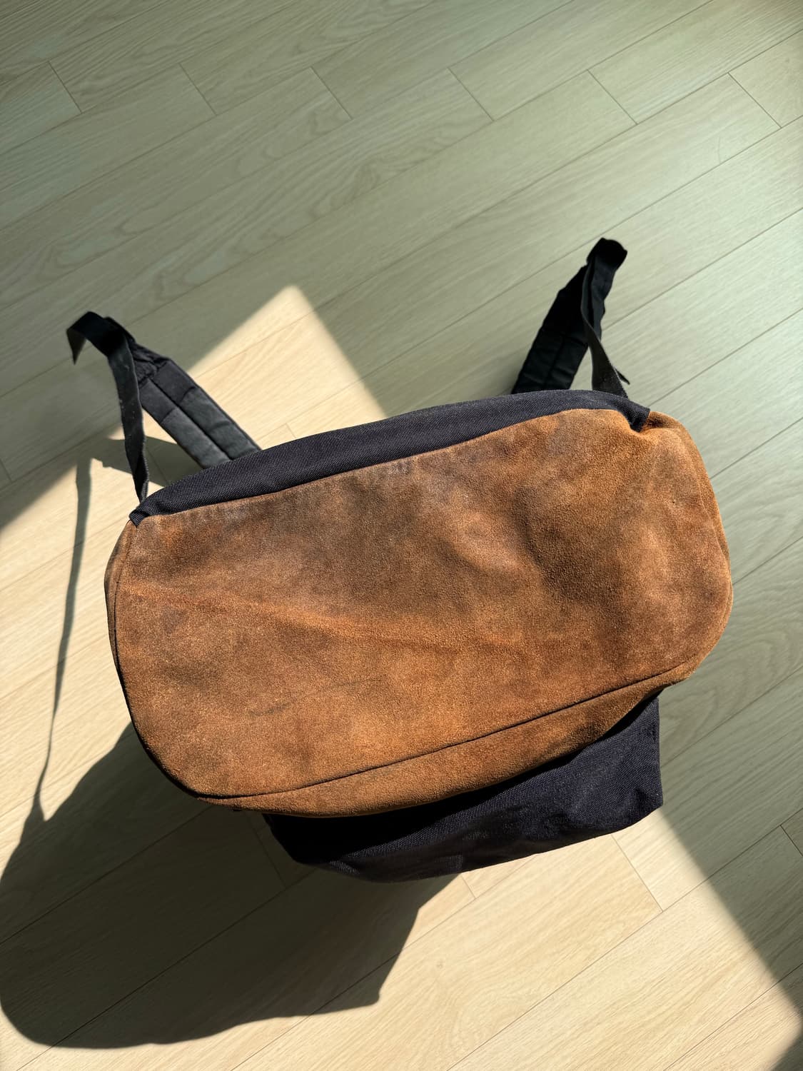 이스트팩 90s 빈티지 스웨이드 바텀 백팩 상품이미지7