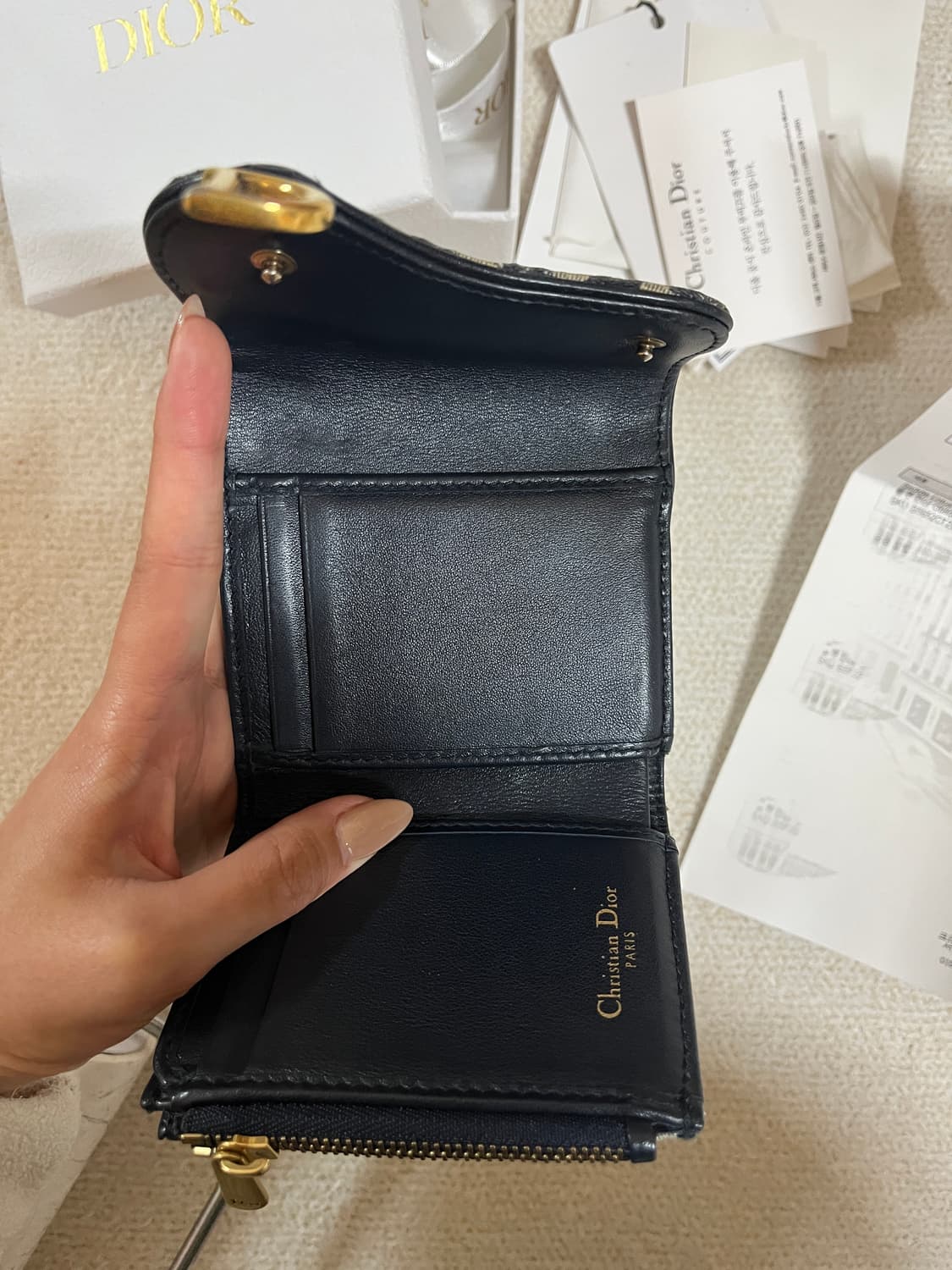 디올 오블리크 지갑 상품이미지2