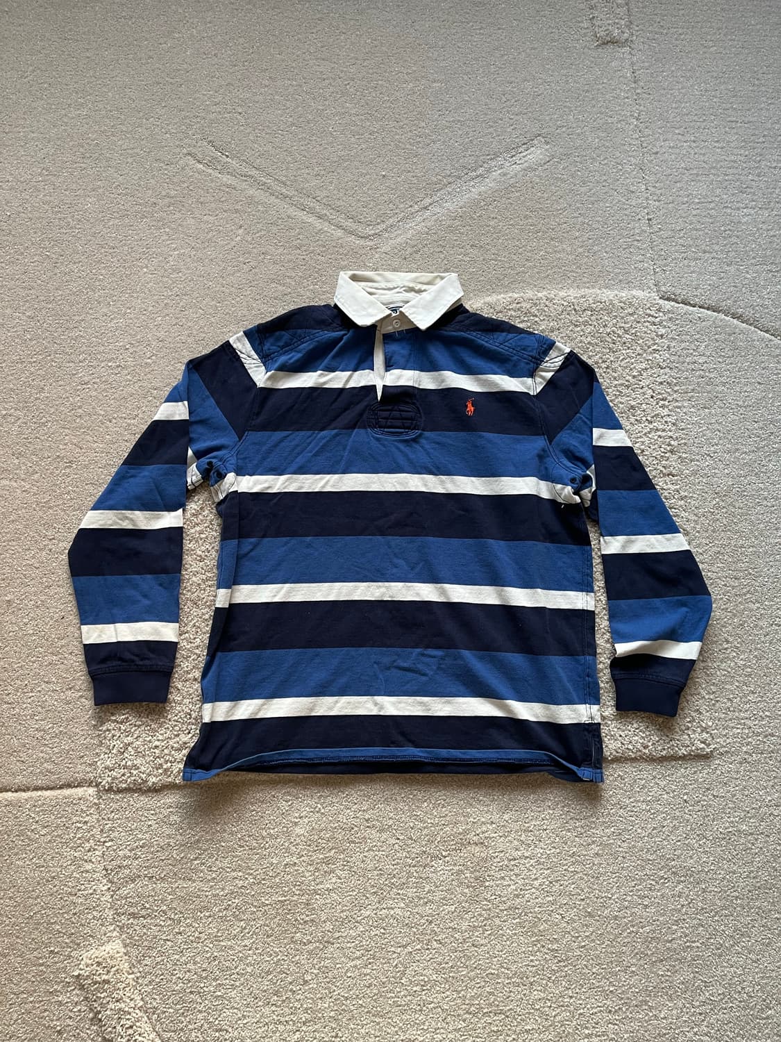 폴로 랄프로렌 스트라이프 럭비 셔츠 (100–103) 상품이미지2