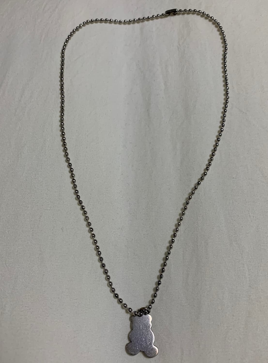 언더커버 아카이브 베어 곰돌이 목걸이 상품이미지4