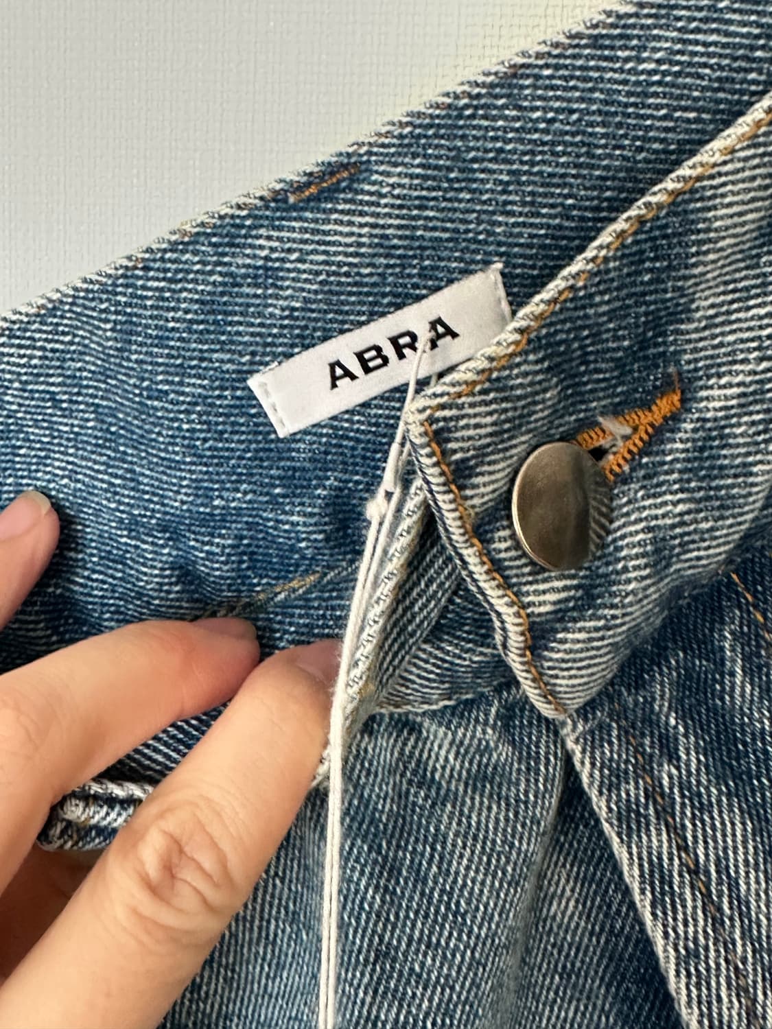 abra 블루 라인스톤 데님 상품이미지5