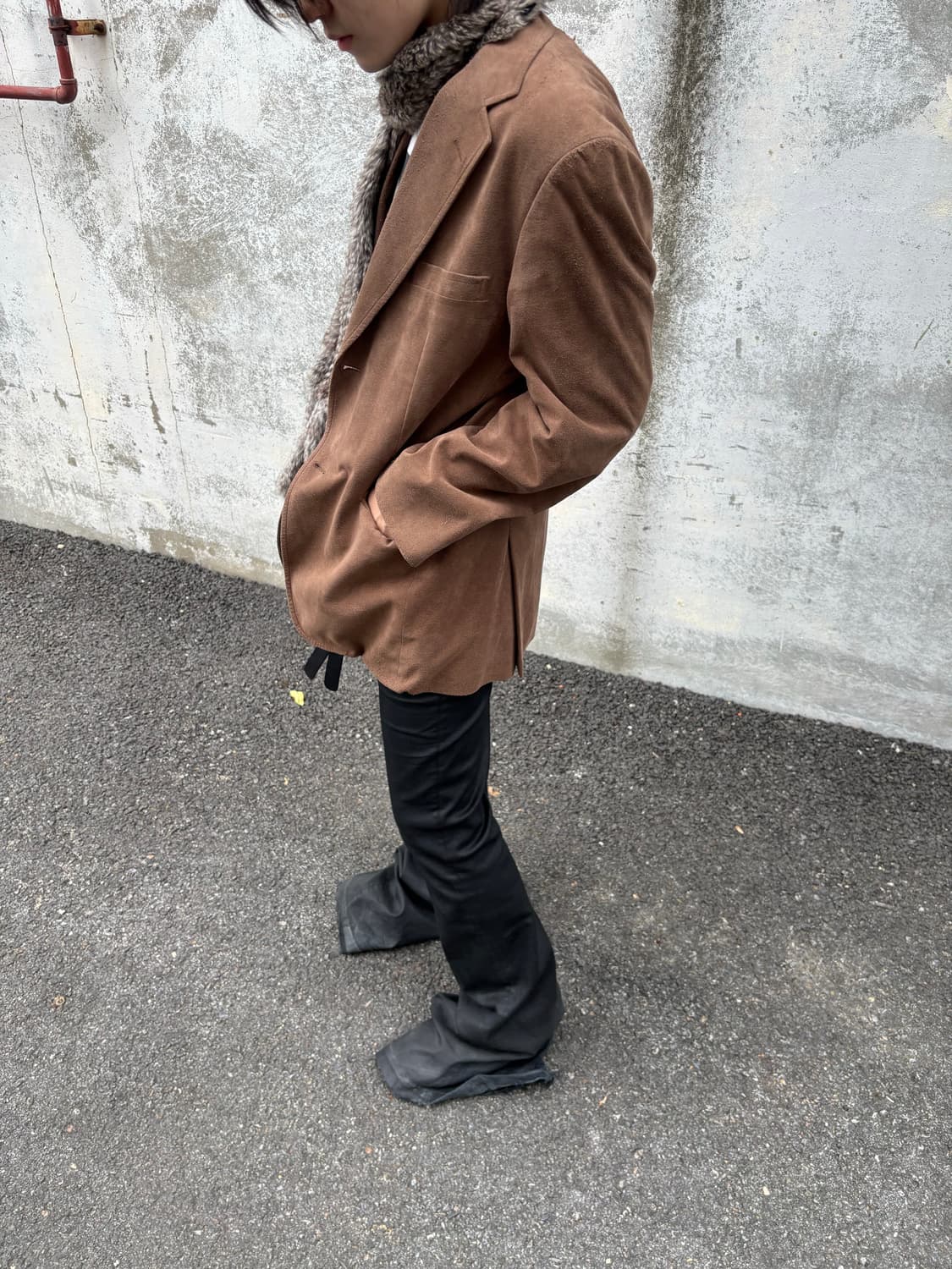 버버리 스웨이드 블레이저 상품이미지3