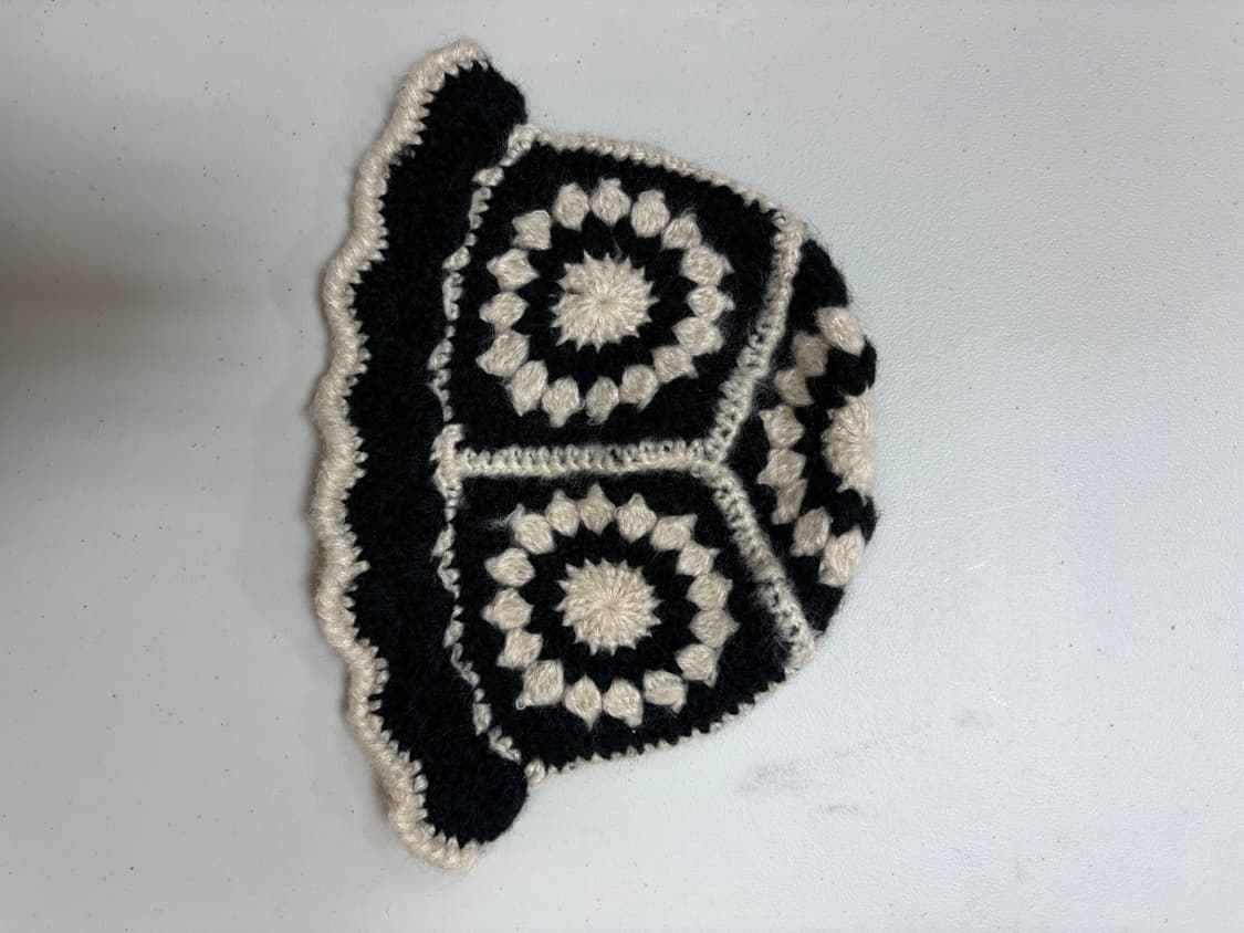 니트패턴버킷햇 상품이미지2