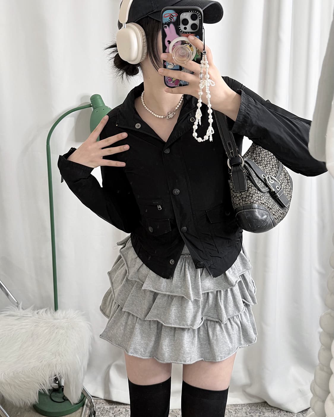 캘빈클라인진스 블랙 Y2K 자켓 상품이미지2