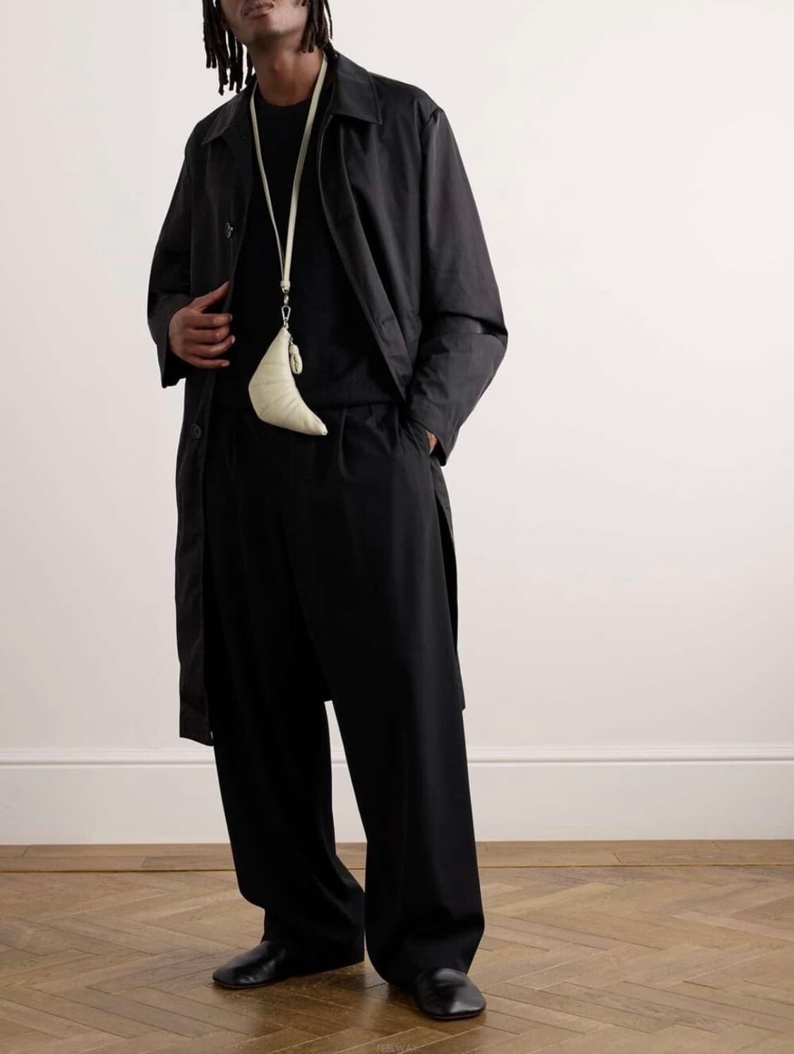 르메르 24SS 울 블랜드 크루넥 스웨터 블랙 M 상품이미지1