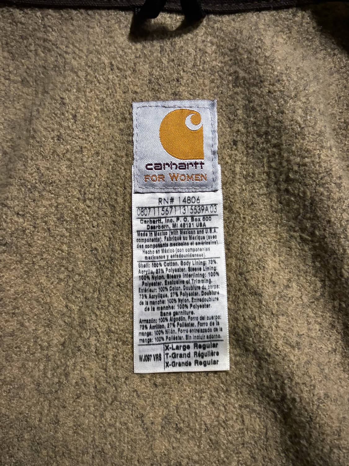 칼하트 디트로이트 WJ097 VRS XL/R 상품이미지7