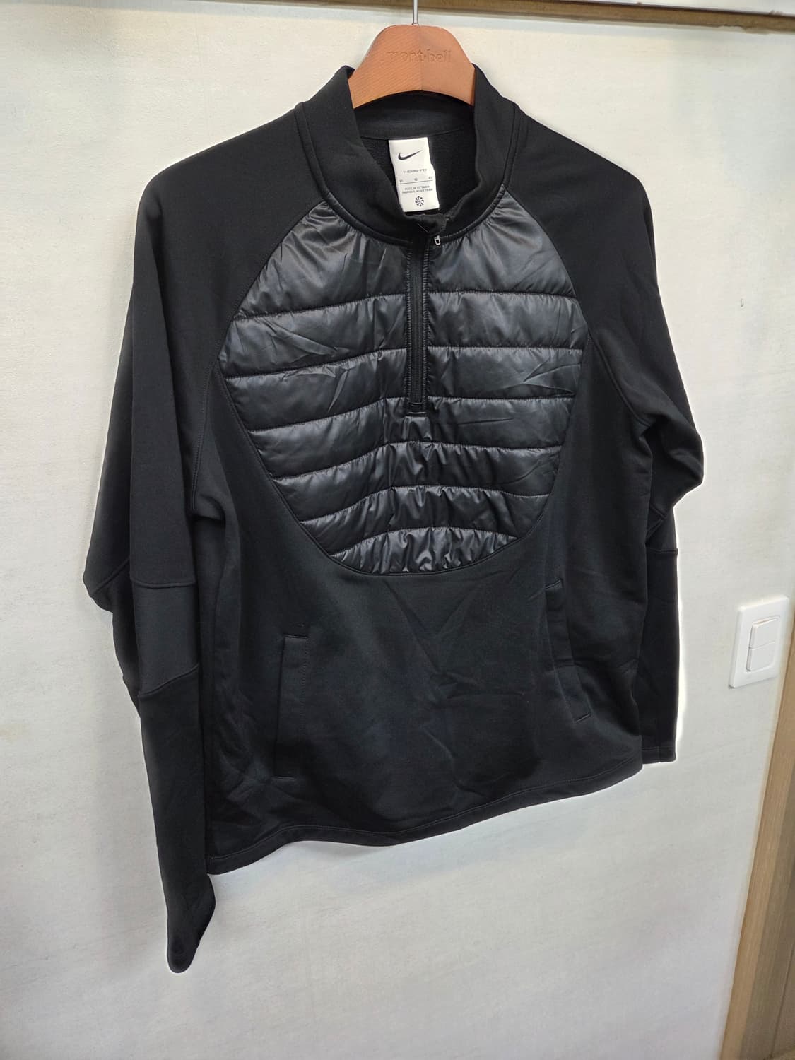 나이키 써마핏 워리어 윈터 하프집업 에어로프트 자켓 xl 상품이미지5