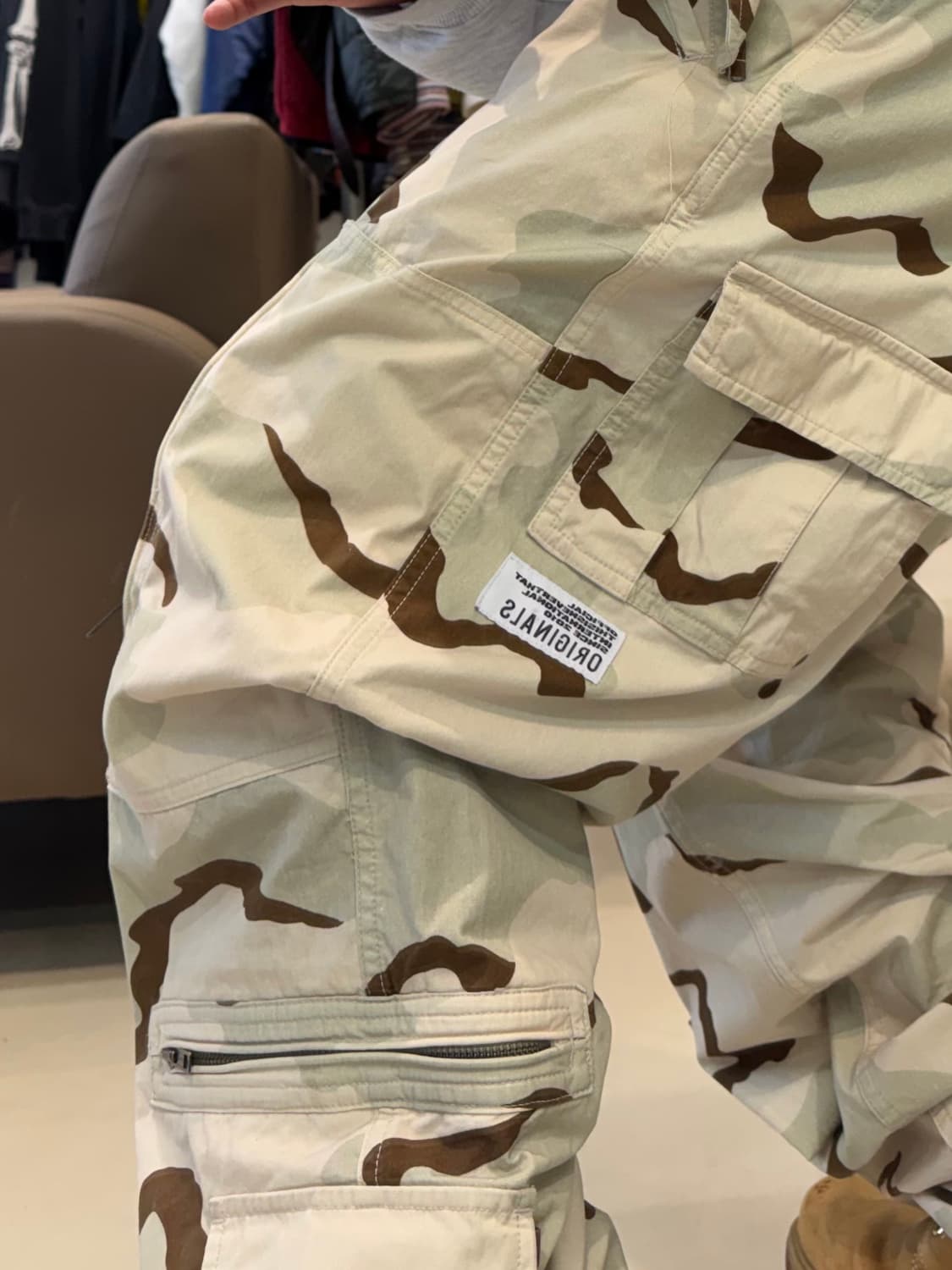디스이즈네버댓 카고 플라이트 팬츠 데저트 카모 상품이미지9