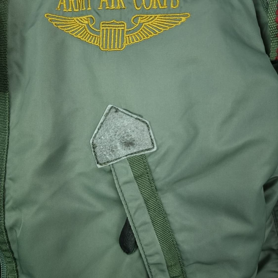 [엑스톤즈] 밀리터리 멀티 패치 카라 퍼 MA-1 봄버 자켓 M15839 상품이미지10