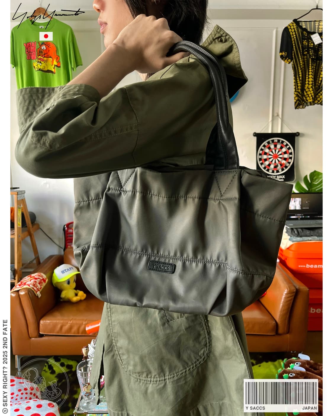 90-00s Yohji Yamamoto Y'SACCS Bag 상품이미지1