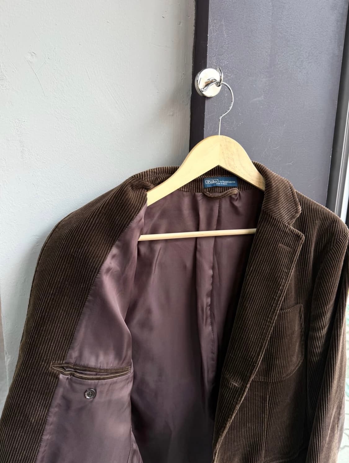 폴로 랄프로렌 42R 1999s 코듀로이 엘보패치 자켓 상품이미지4