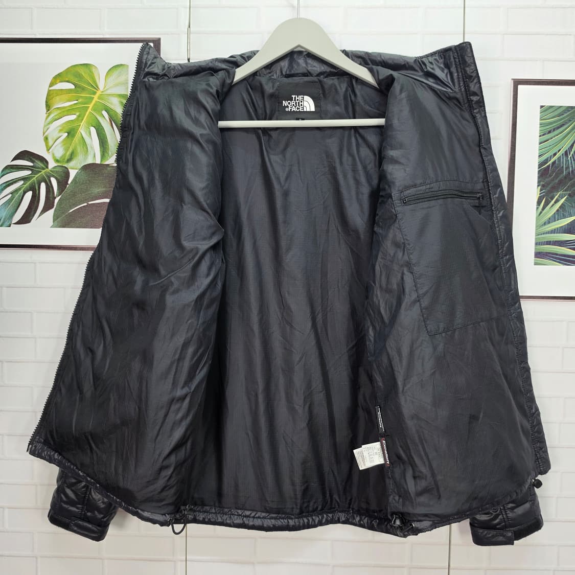 노스페이스 엑셀로프트 패딩 자켓 집업 점퍼 90사이즈 남여공용 상품이미지8