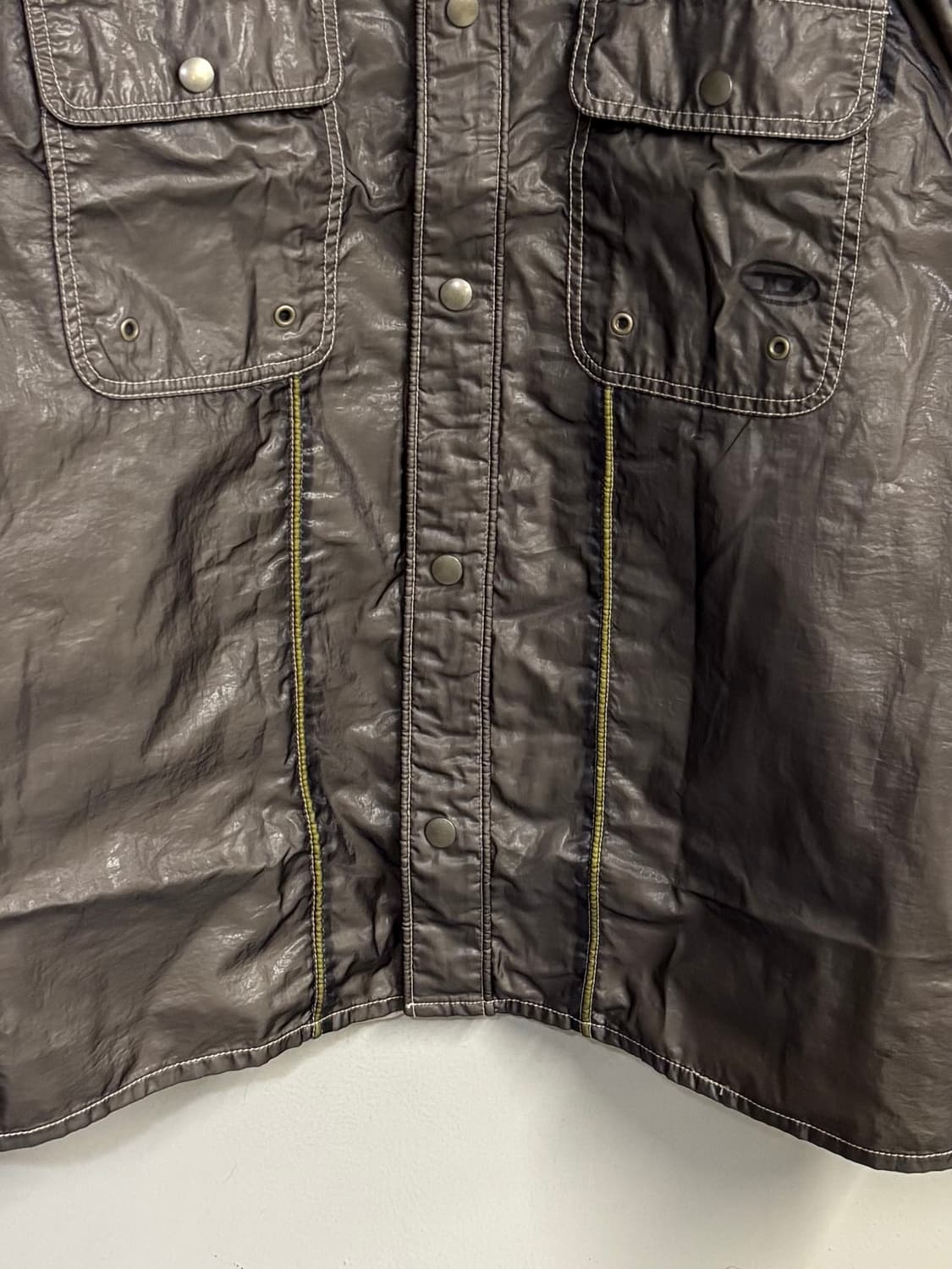 DIESEL nylon layered shirt jacket 상품이미지3