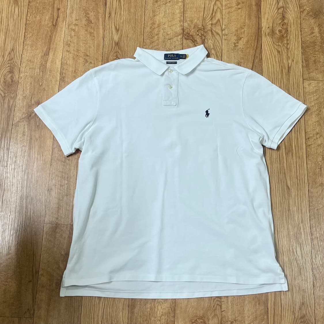 (105,XL) 상태최상 폴로 랄프로렌 커스텀슬림핏 카라 반팔티 팝니다 상품이미지1
