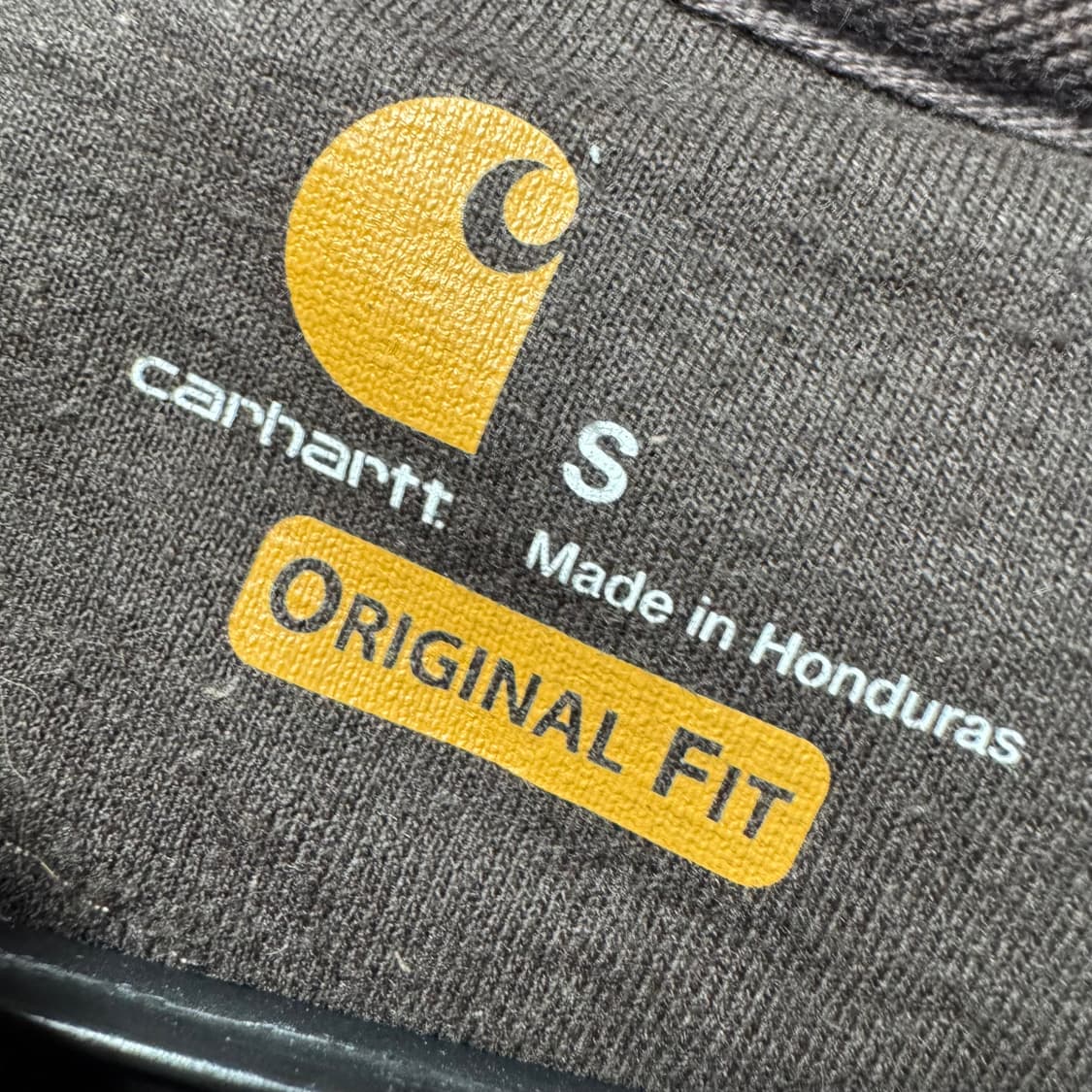 칼하트 딥브라운 후드집업 상품이미지3