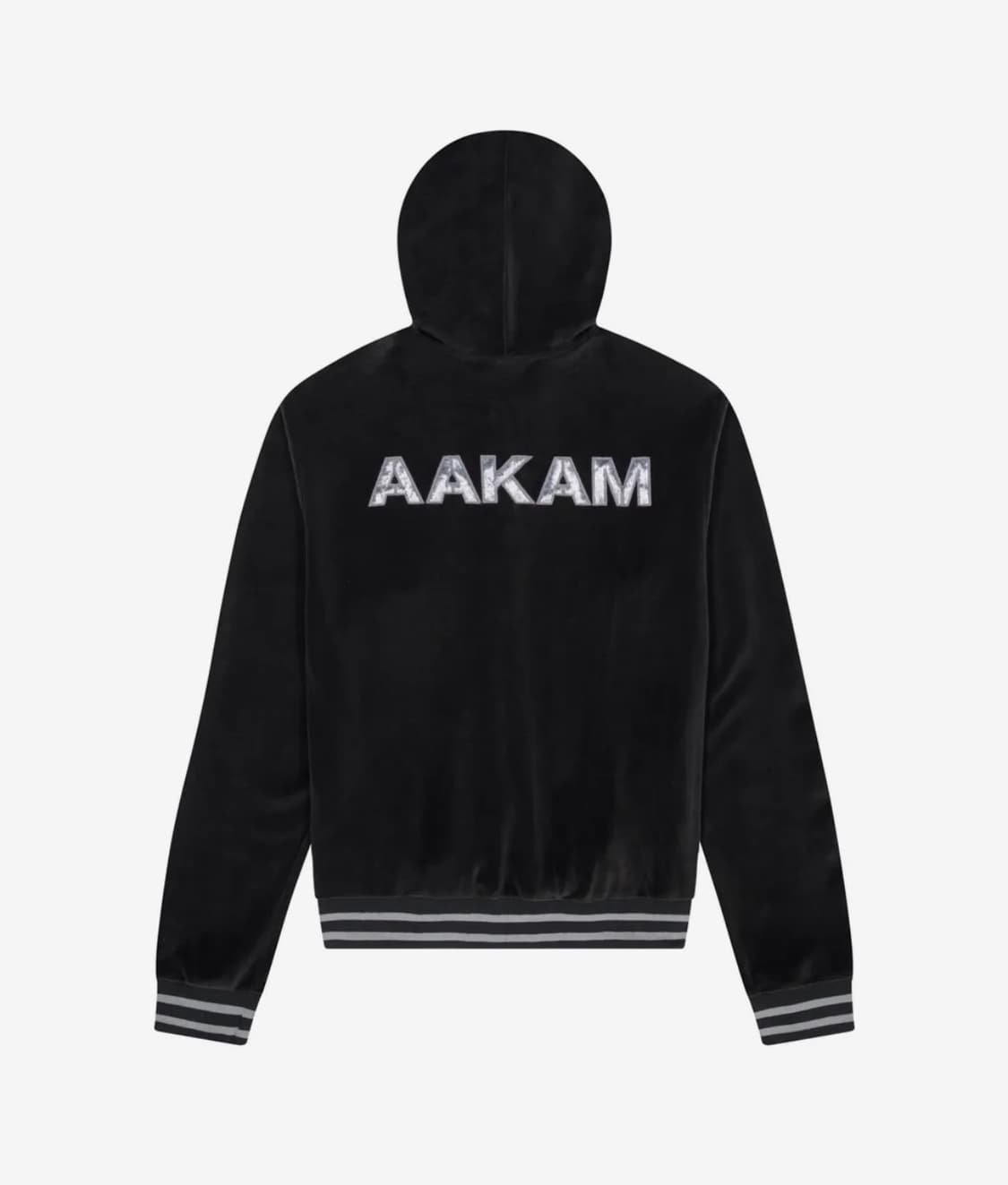 아캄 98벨벳 후드집업(블랙/1) 상품이미지2