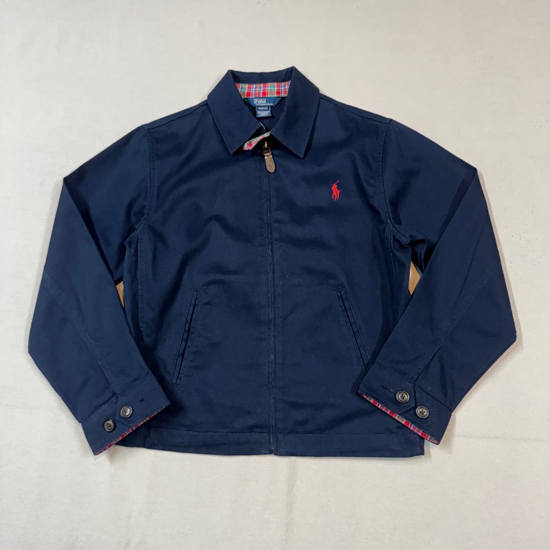 폴로 랄프로렌 베이포트 스윙탑 코튼 자켓 아동용 10-12 상품이미지1