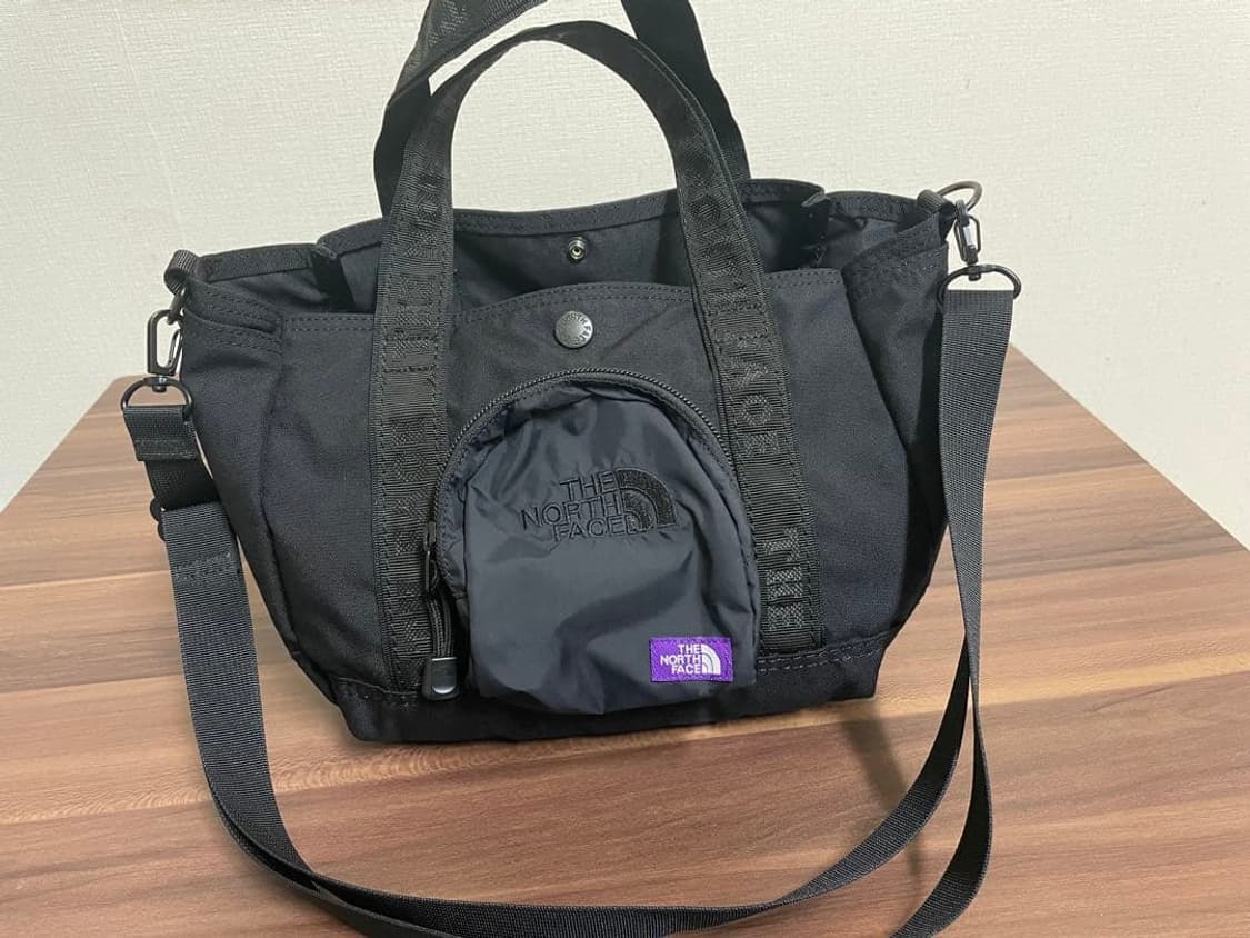 노스페이스 퍼플라벨 코듀라 나일론 숄더 토트백 판매  상품이미지6