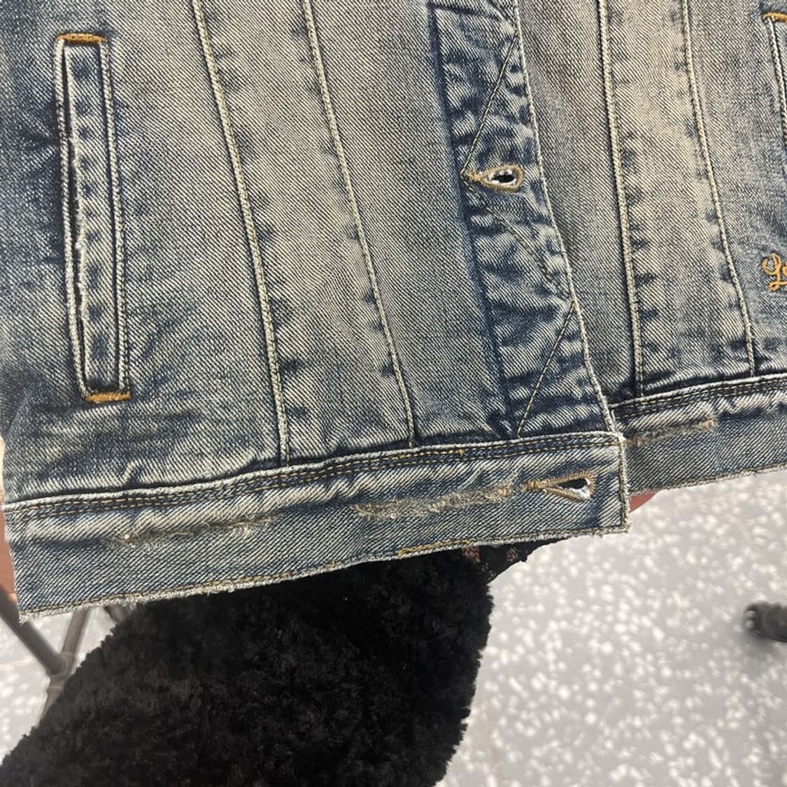 LEE 리 올드스쿨 레트로 빈티지 워싱 데님자켓 95 C09794 상품이미지8