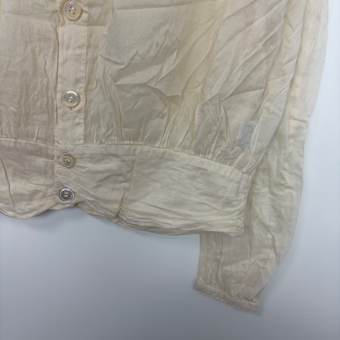 주카 zucca 패턴 린넨 셔츠 자켓 상품이미지3