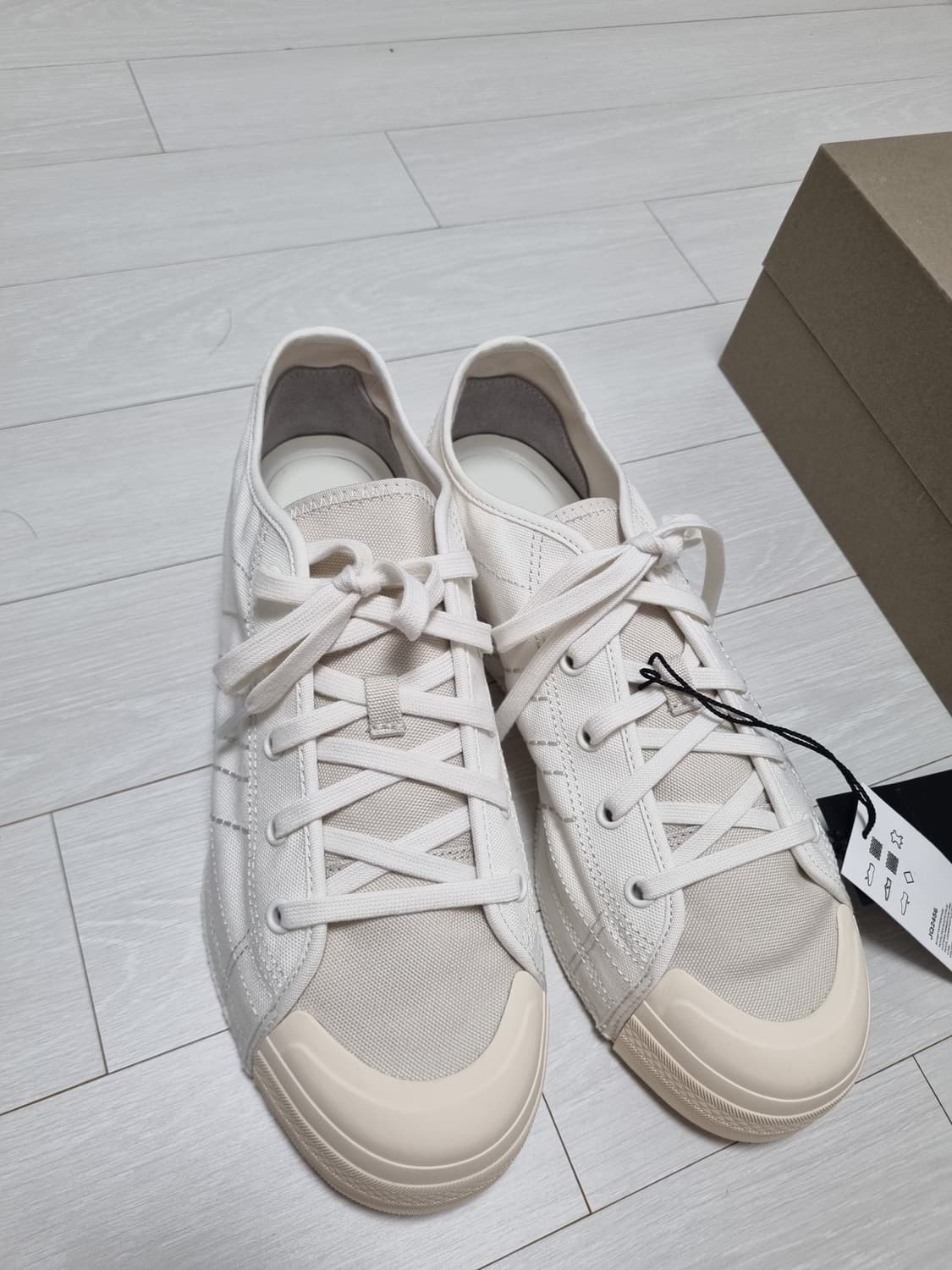 [290] Y-3 니짜 로우 오프화이트 (참고: 슈퍼스타,재팬,컨트리) 상품이미지3