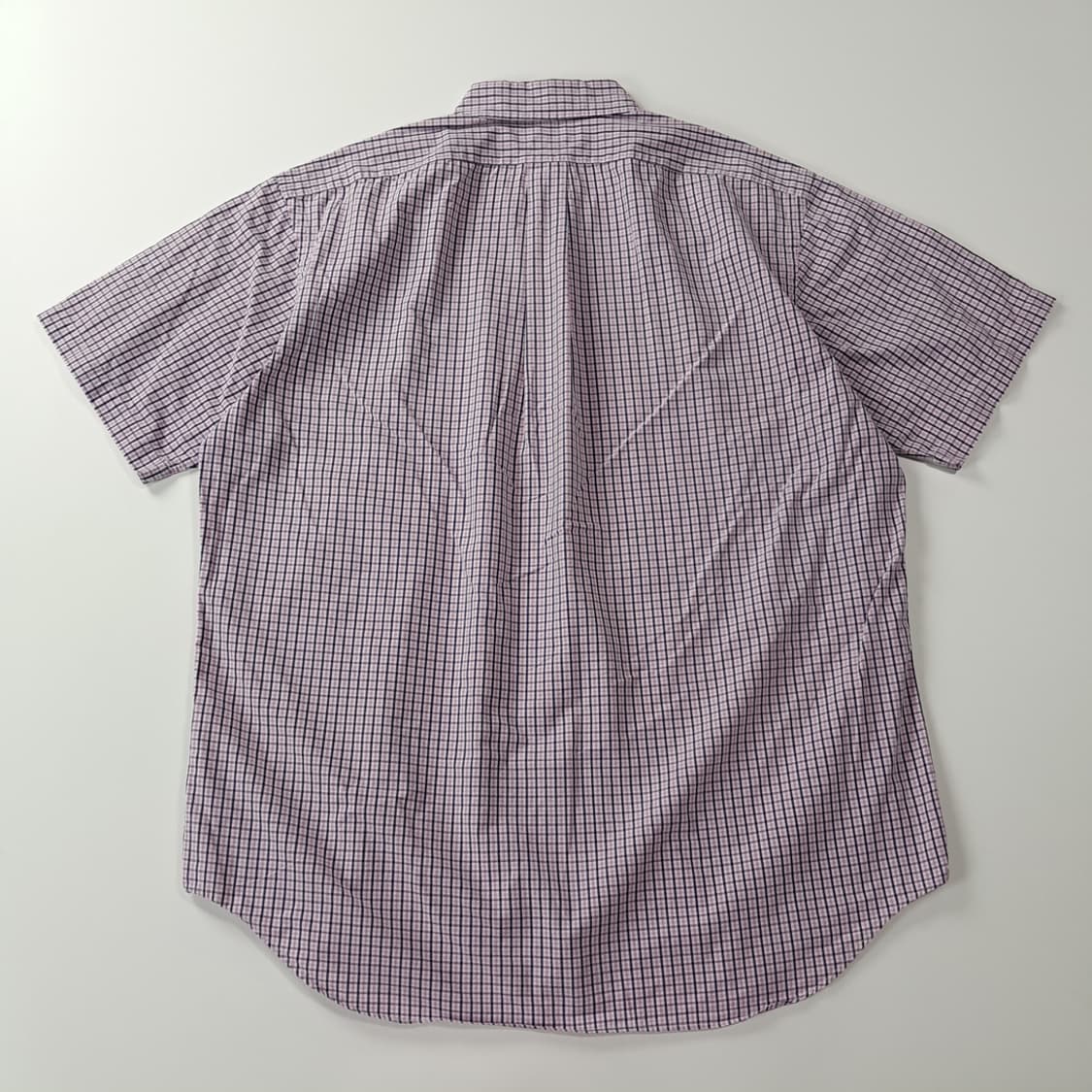 CK971 L 폴로 90s 블랙핑크 마이크로체크 반팔 셔츠 남방 상품이미지6
