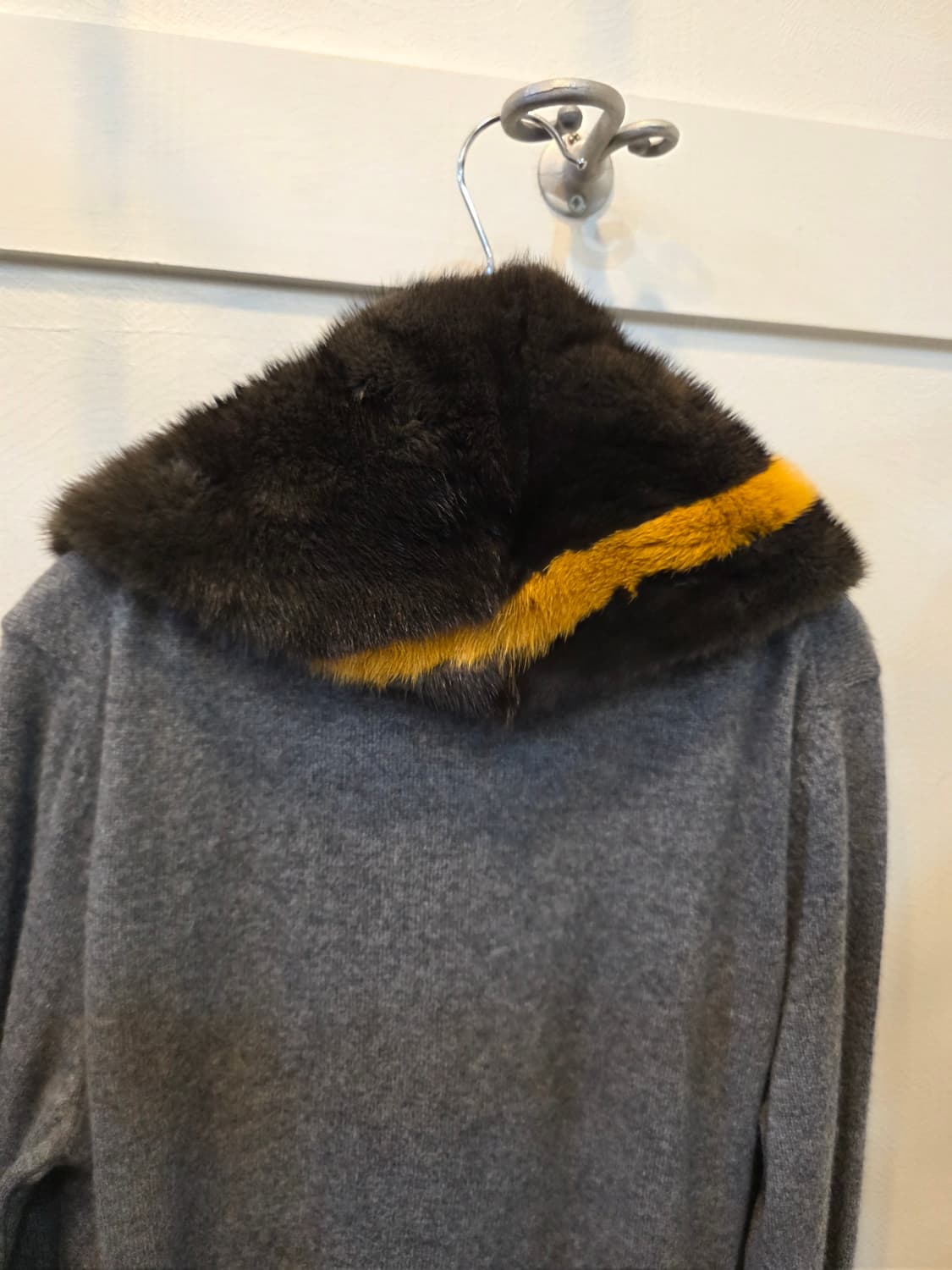 TIME  밍크 퍼 숄 상품이미지8