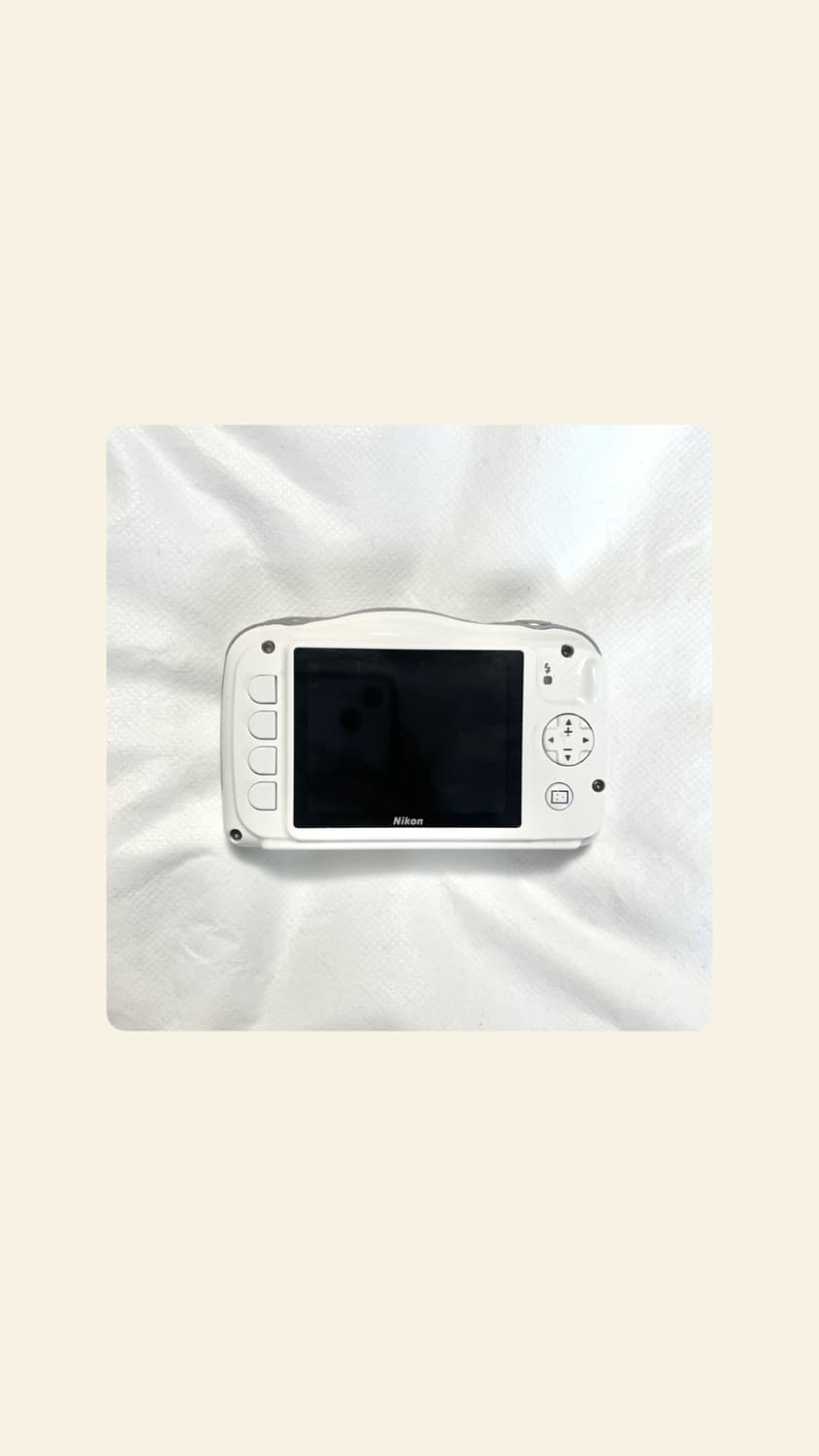 니콘 쿨픽스 s33 방수 디카 nikon coolpix 화이트 상품이미지2