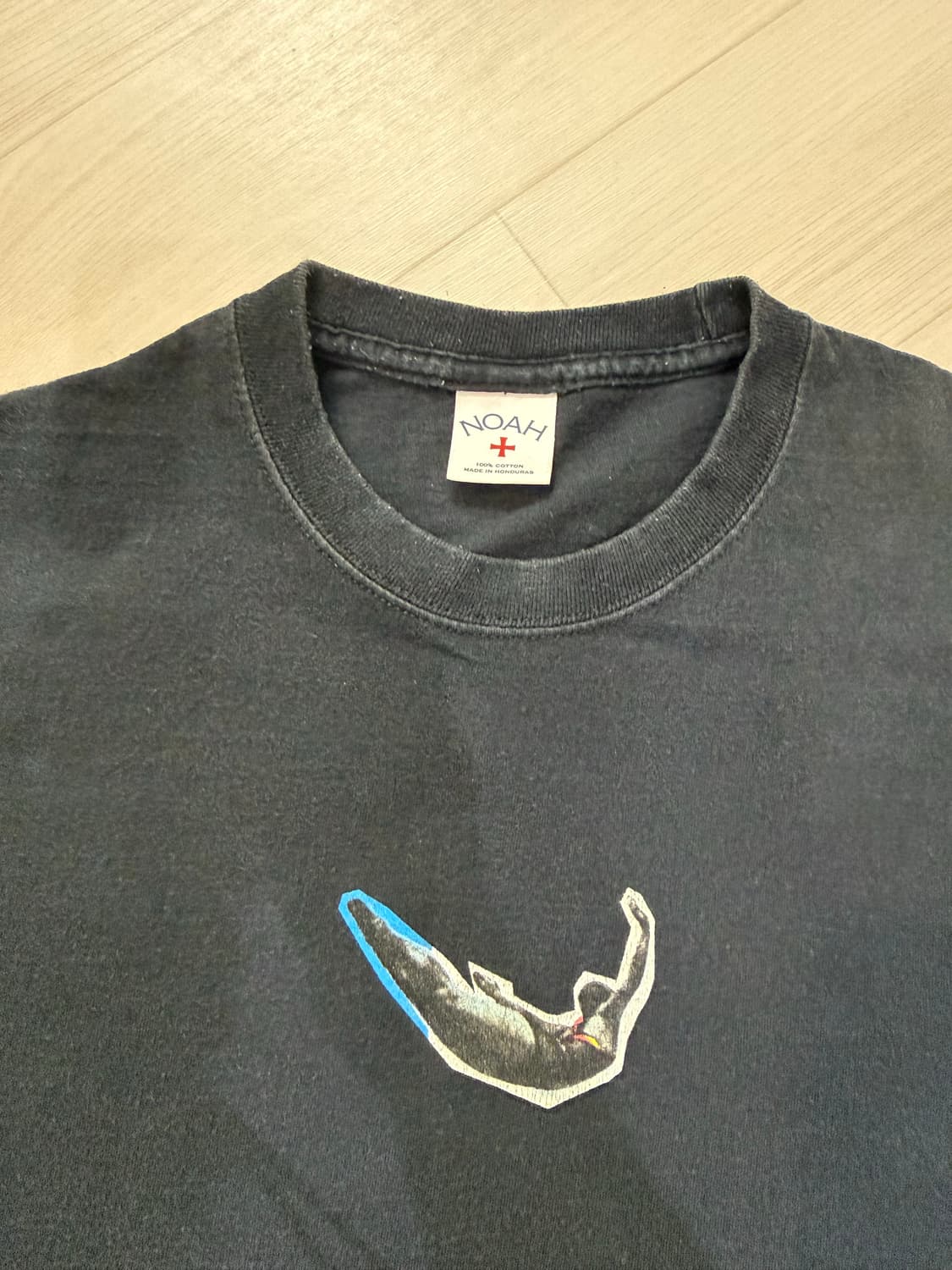 NOAH 검정색 반팔 티셔츠 M사이즈 상품이미지2