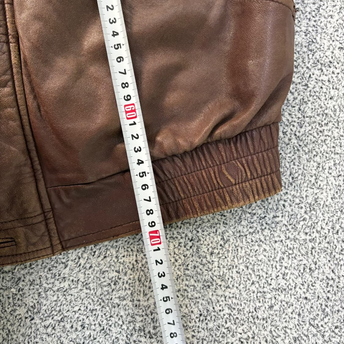 95 빈티지 남성 양가죽 자켓 봄버 자켓 0330J 상품이미지6