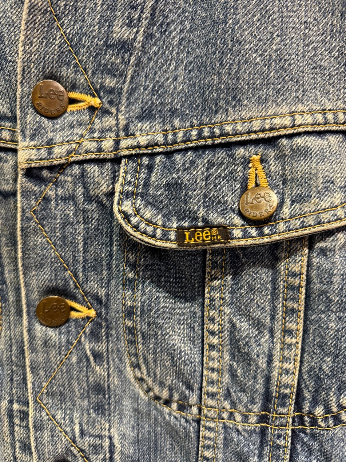 90s LEE RIDERS 데님 자켓 (Made In Japan) 상품이미지6