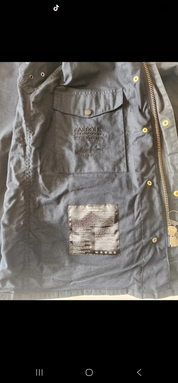 바버 인터네셔널 스티브맥퀸 한정판 자켓 상품이미지9