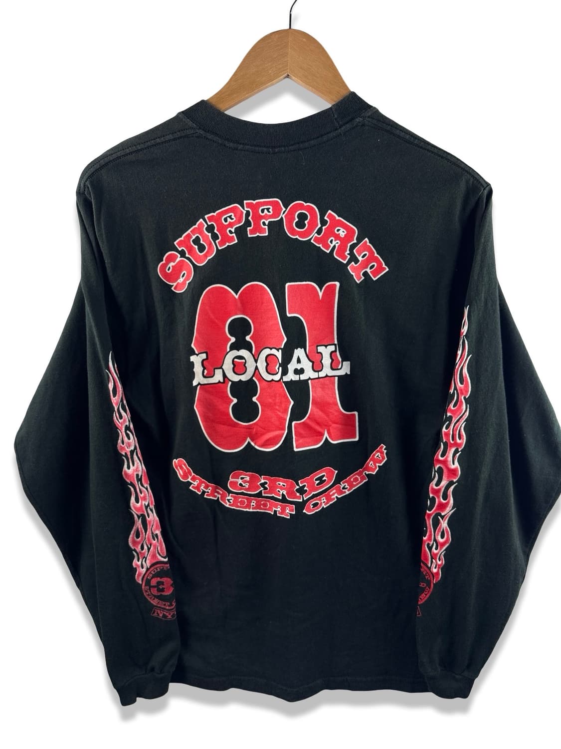 JPN 3RD STREET CREW 플레임 롱슬리브2282 상품이미지2