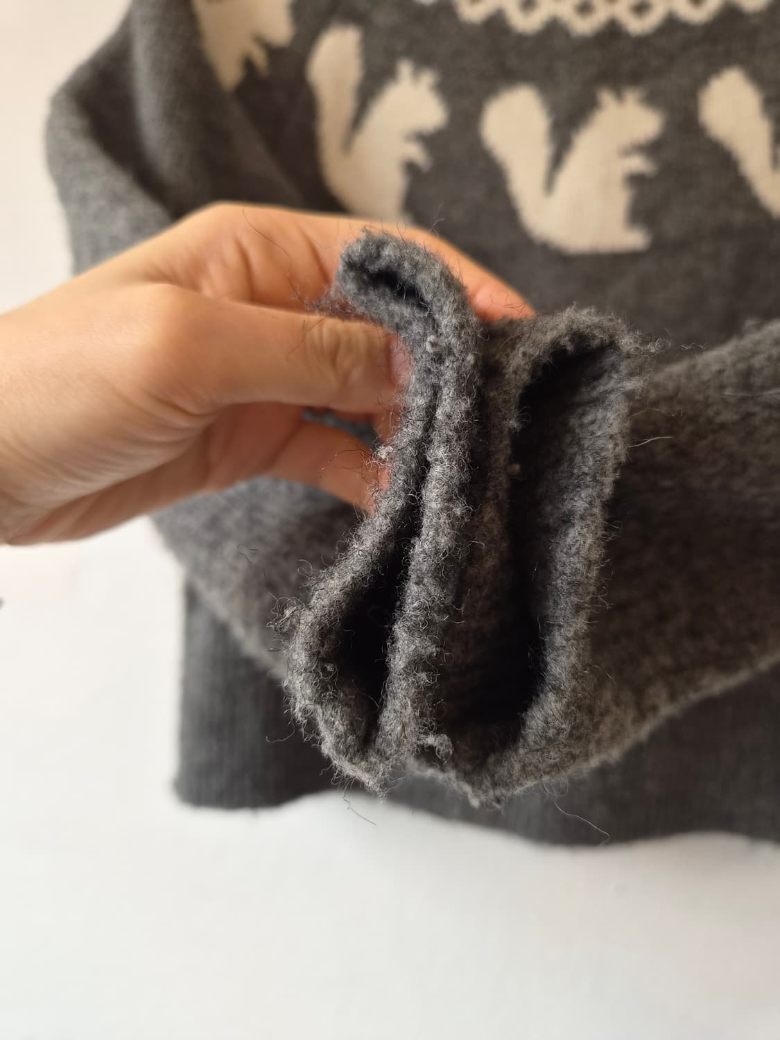 유니클로 JW앤더슨 여성 노르딕울니트 S사이즈 상품이미지4