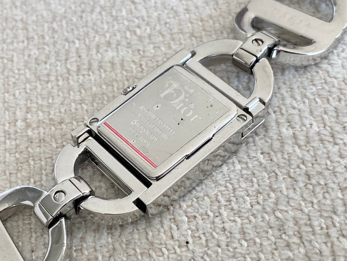 크리스찬 디올 마리스10p 다이아 화이트 자개 다이얼 쿼츠 상품이미지9
