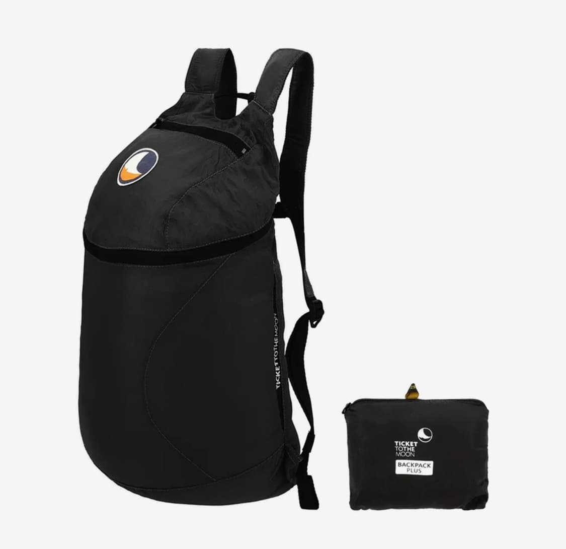 티켓투더문 백팩 플러스 25L 블랙 상품이미지1