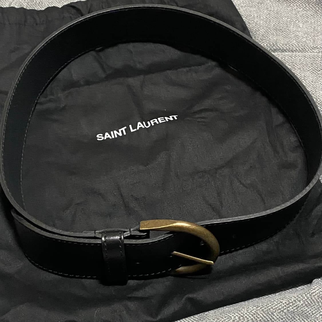 생로랑 레더벨트 80 상품이미지3