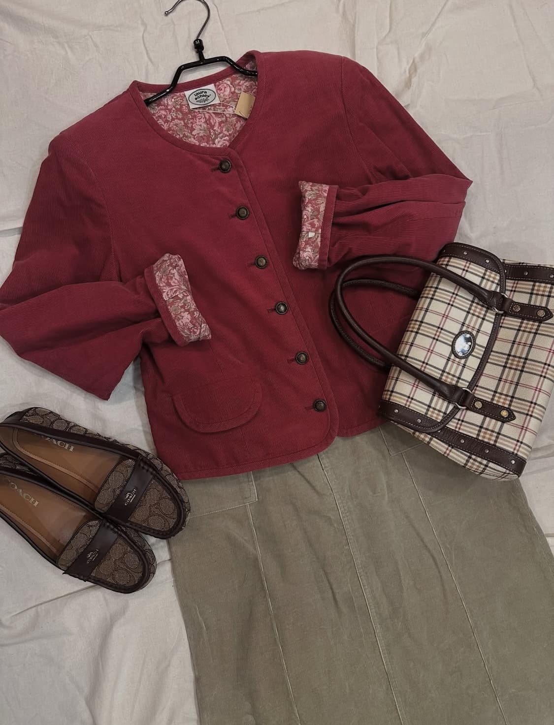 Laura ashley 코듀로이재킷 상품이미지1