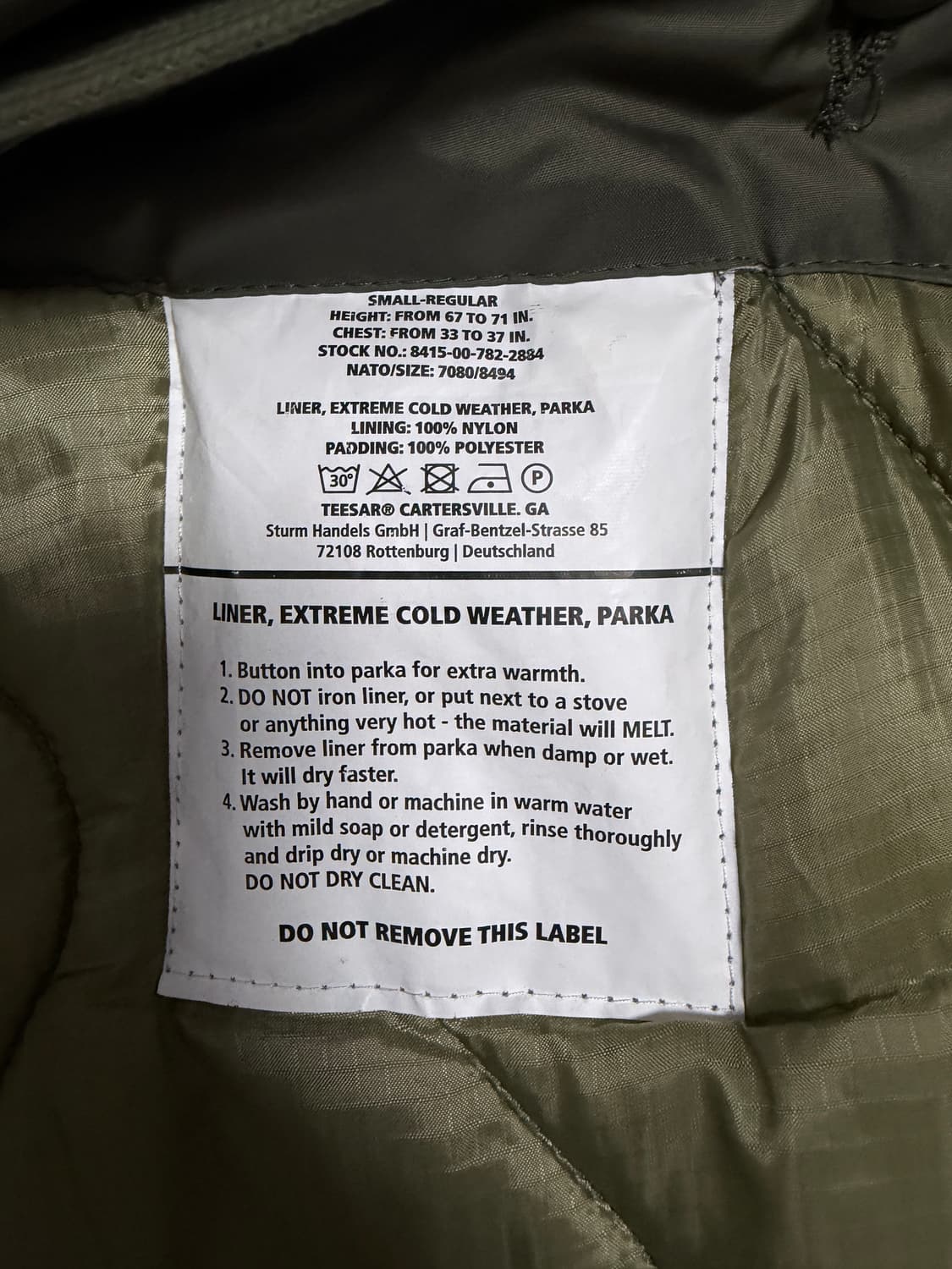 밀텍 M65 - S 상품이미지2