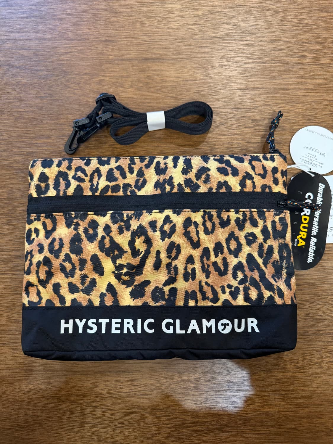 [OS] 히스테릭글래머 나일론 숄더백 레오파드 상품이미지4