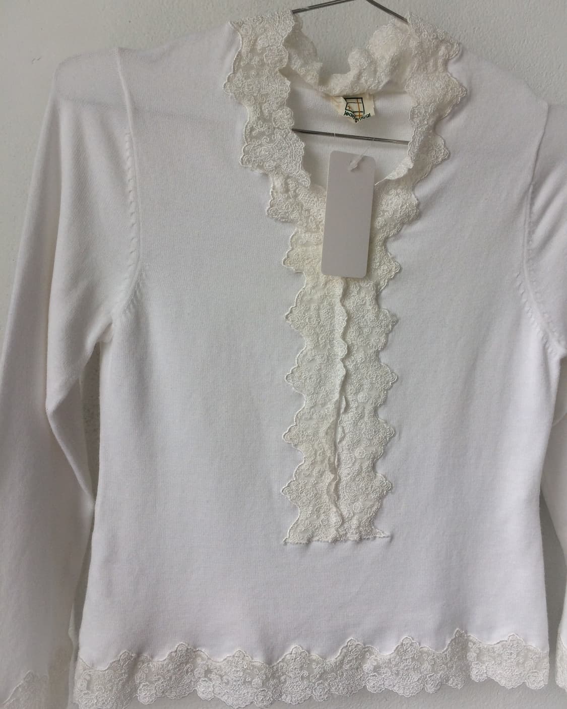 Lace trimming sleeve 상품이미지4