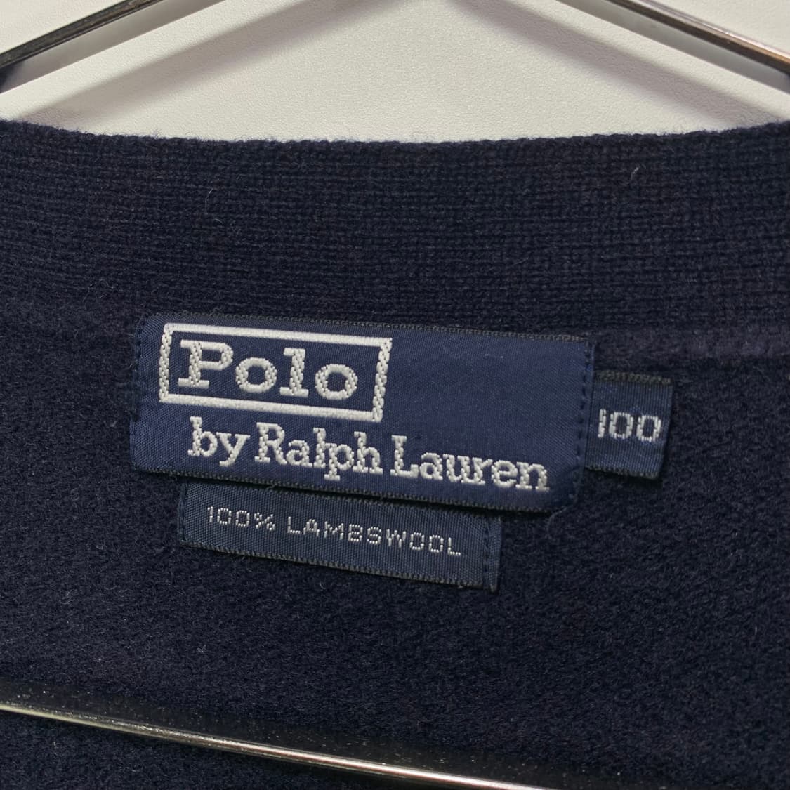 폴로 아가일 울 가디건 상품이미지3