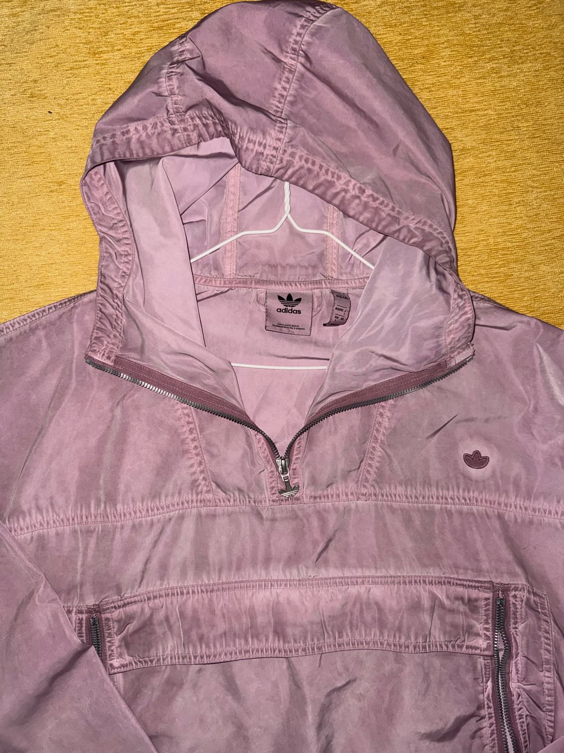 아디다스 빈티지 핑크 아노락 L 상품이미지2