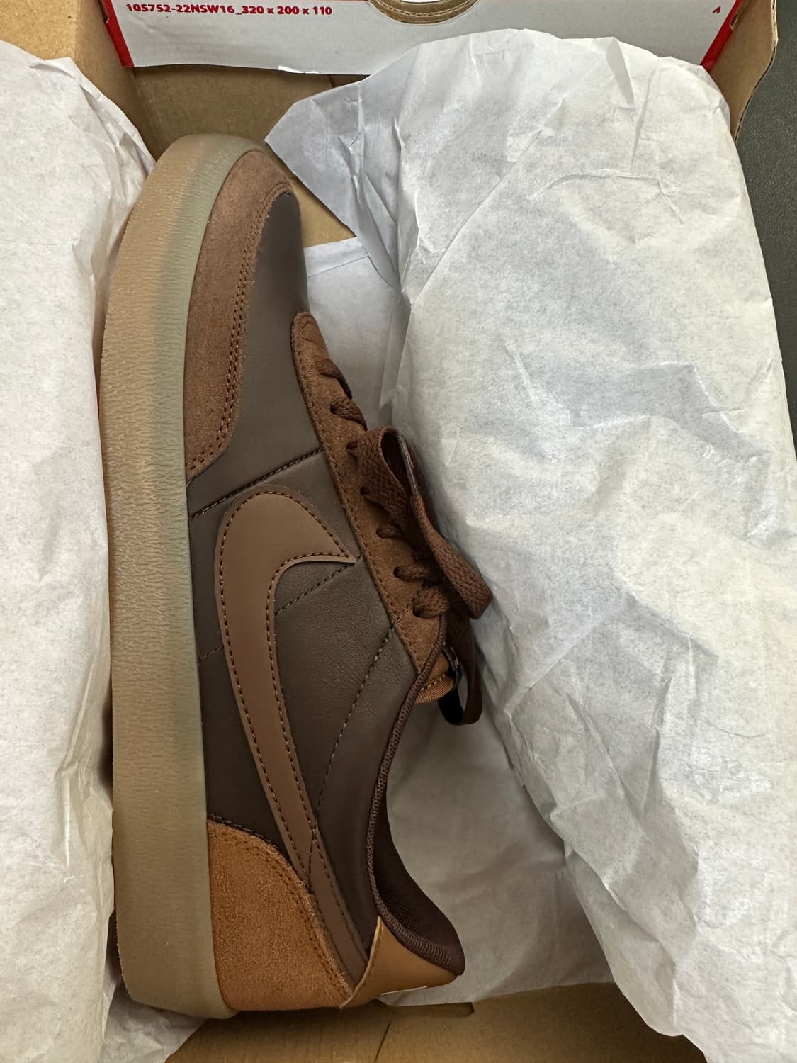 나이키 킬샷2 레더 바로크브라운 상품이미지7