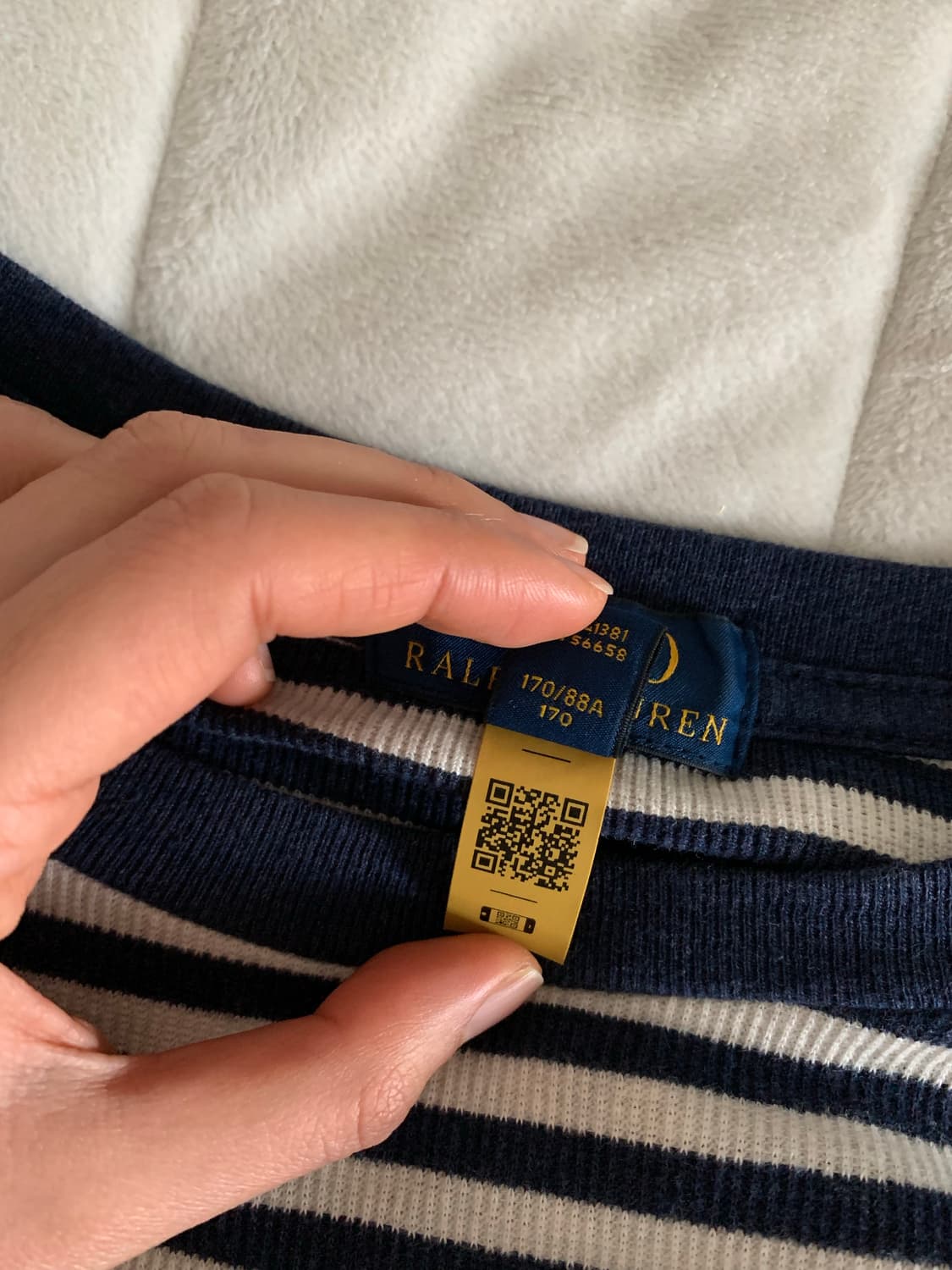 폴로랄프로렌 스트라이프 롱슬리브 긴팔티셔츠 엄성현 상품이미지5